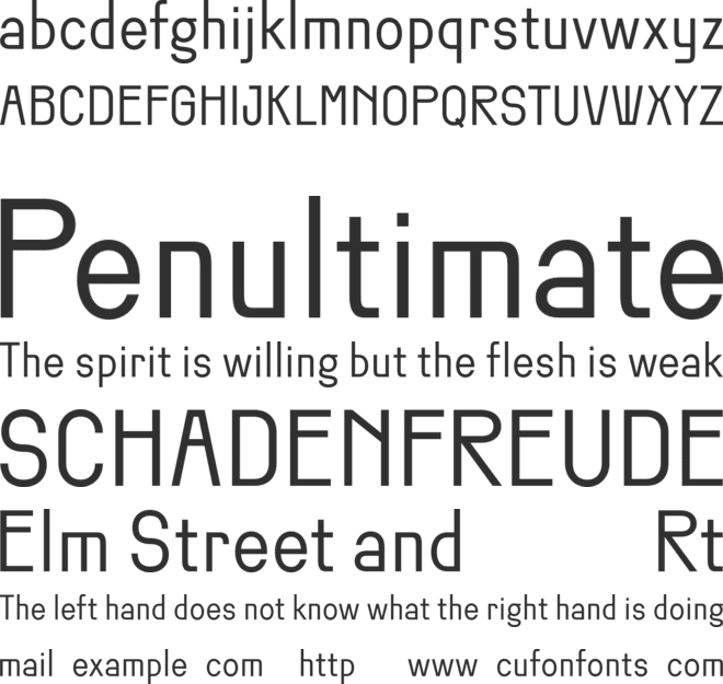 Remond Free font preview
