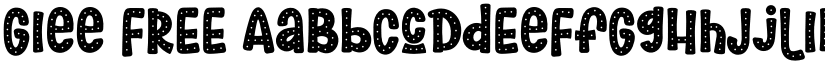 Glee FREE font