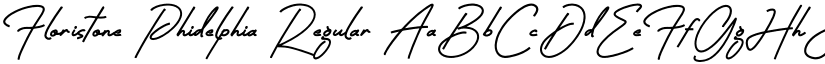 Floristone Phidelphia Regular font