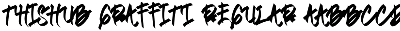 Thishub Graffiti Regular font