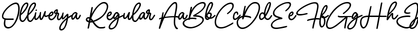 Olliverya Regular font