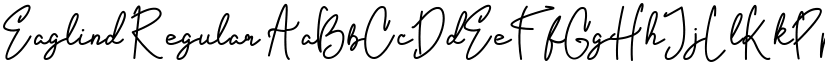 Eaglind Regular font