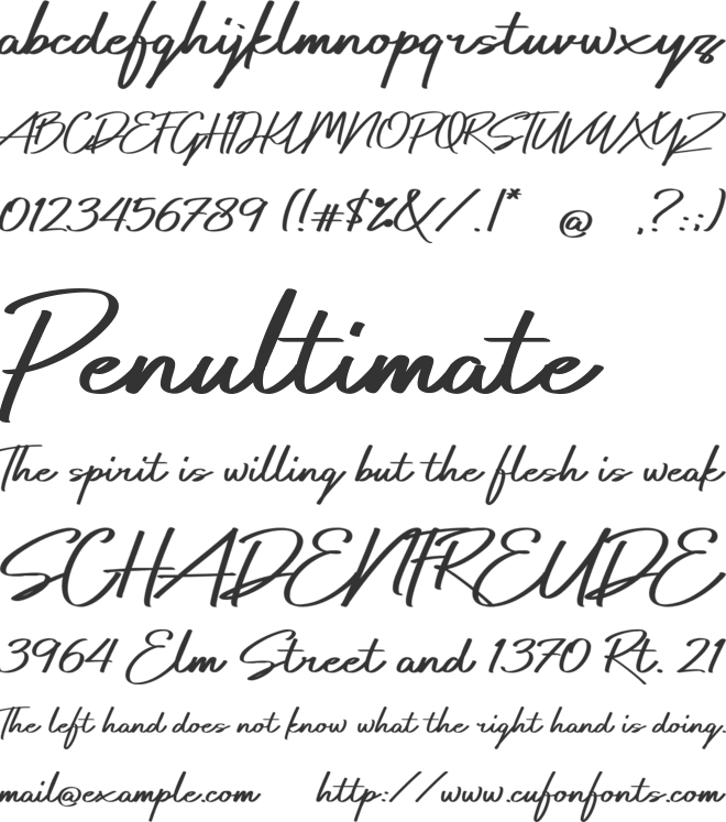 Karelly font preview