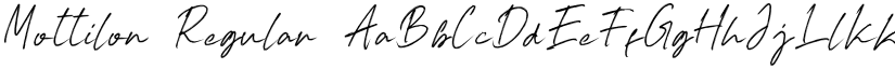 Mottilon font download