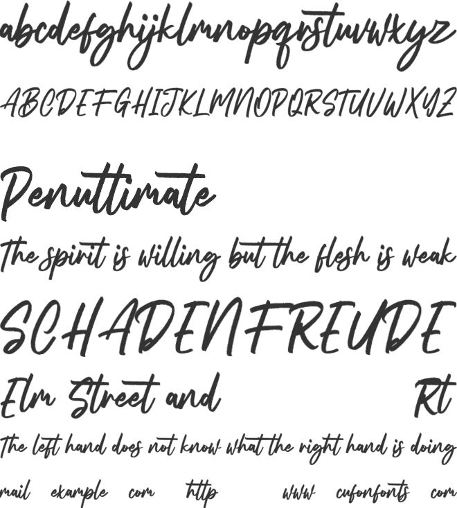 Argenthus Free font preview