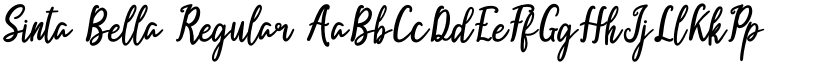 Sinta Bella Regular font