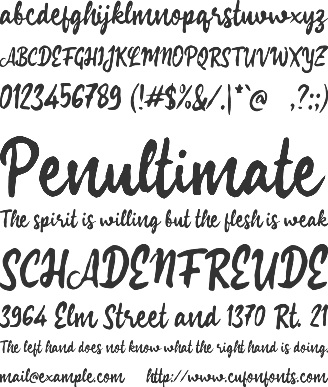 g Gala Dinner font preview