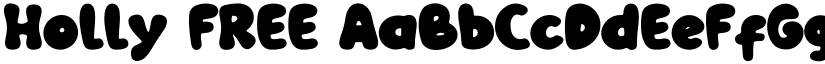 Holly FREE font