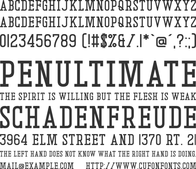 JQKAs Wild font preview