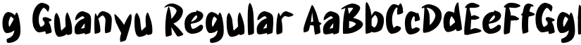 g Guanyu font download