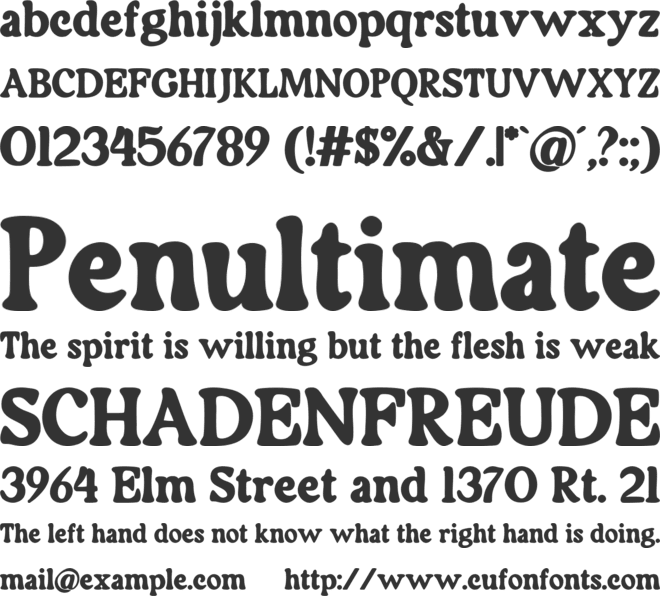 Romance Breakin font preview