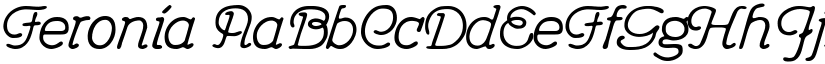 Feronia font