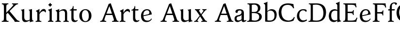 Kurinto Arte Aux font