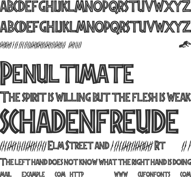 Jurassic Park Font : Download Free for Desktop & Webfont