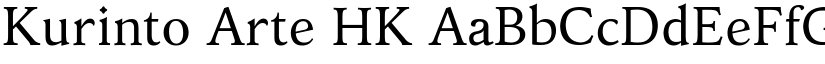 Kurinto Arte HK font