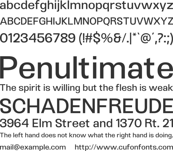 Ikhsani Grotesk font preview