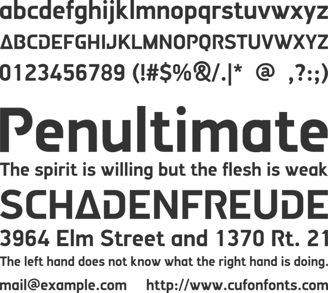 Siticasinononaams Font font preview
