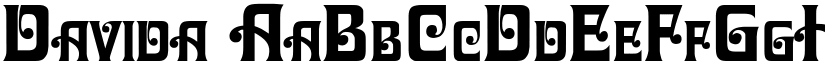 Davida font