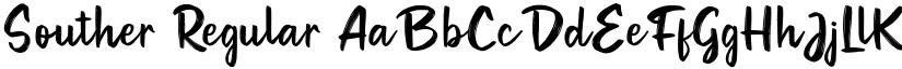 Souther Regular font