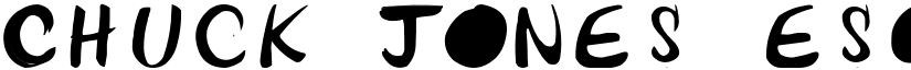 Chuck-Jones-esqe Regular font