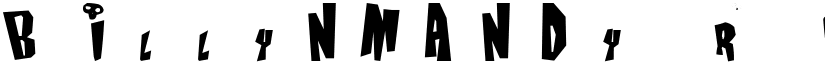 BillynMandy Regular font