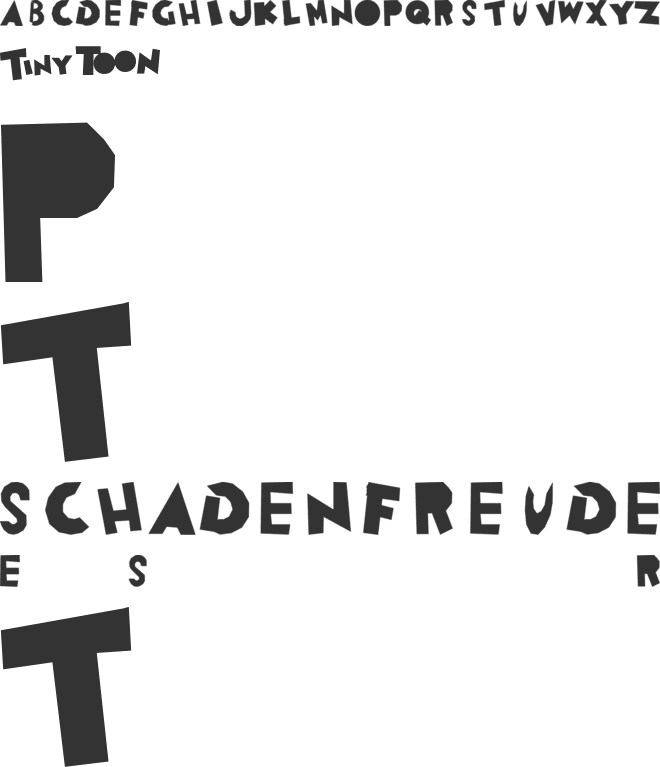 TINY TOONS (TinyToons) font preview
