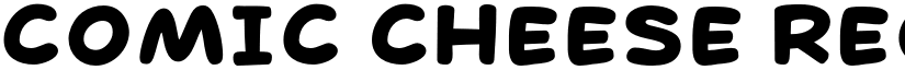 Comic Cheese Regular font