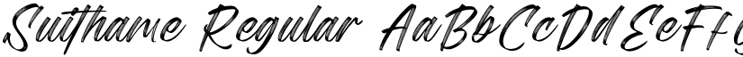 Suithame Regular font