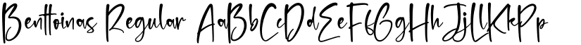 Benttoinas font download