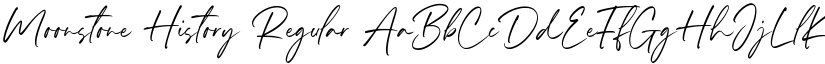 Moonstone History font download