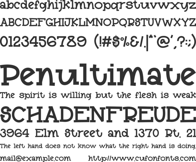 This Year Playful font preview