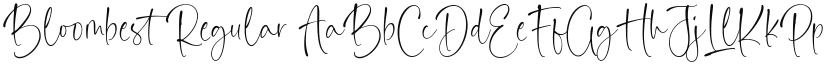 Bloombest font download