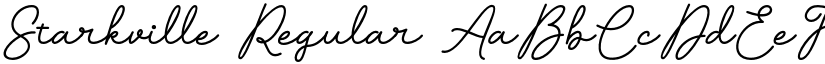 Starkville font download