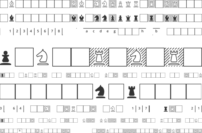 OTLCheckmate font preview