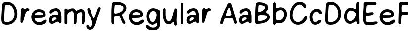 Dreamy font download