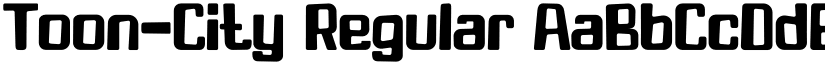 Toon-City Regular font