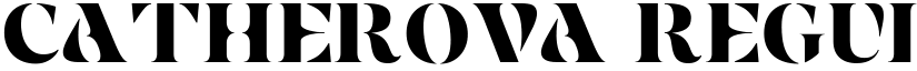 Catherova Regular font