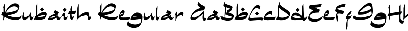 Rubaith Regular font