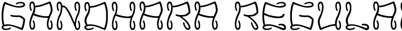 Gandhara Regular font