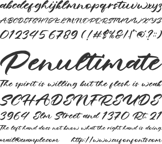Astogria Bejha font preview