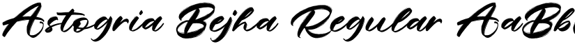 Astogria Bejha font download