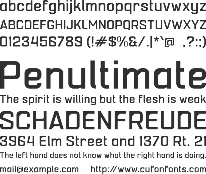 g Game TC font preview