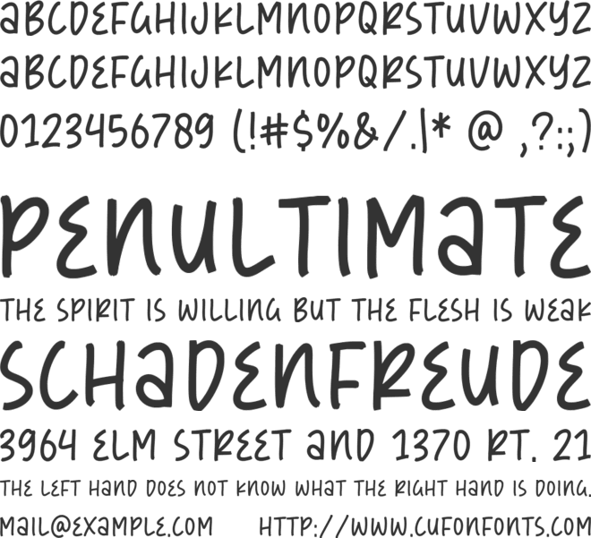 Cookie Jars font preview