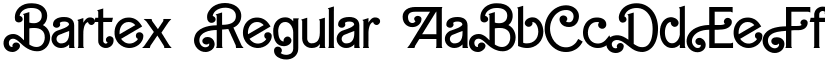 Bartex font download