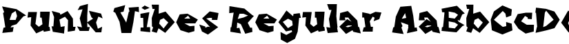 Punk Vibes Regular font