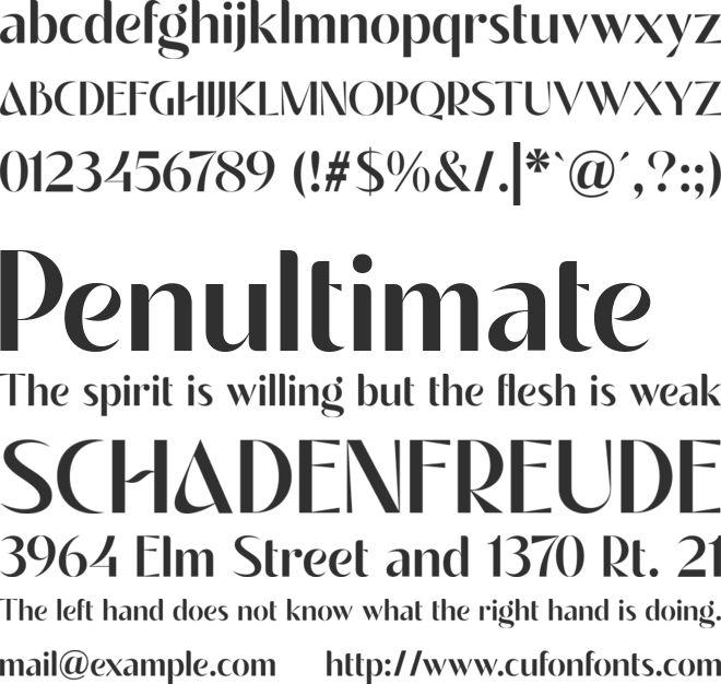 Aesthetic Romance font preview