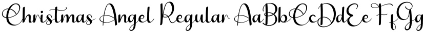 Christmas Angel Regular font