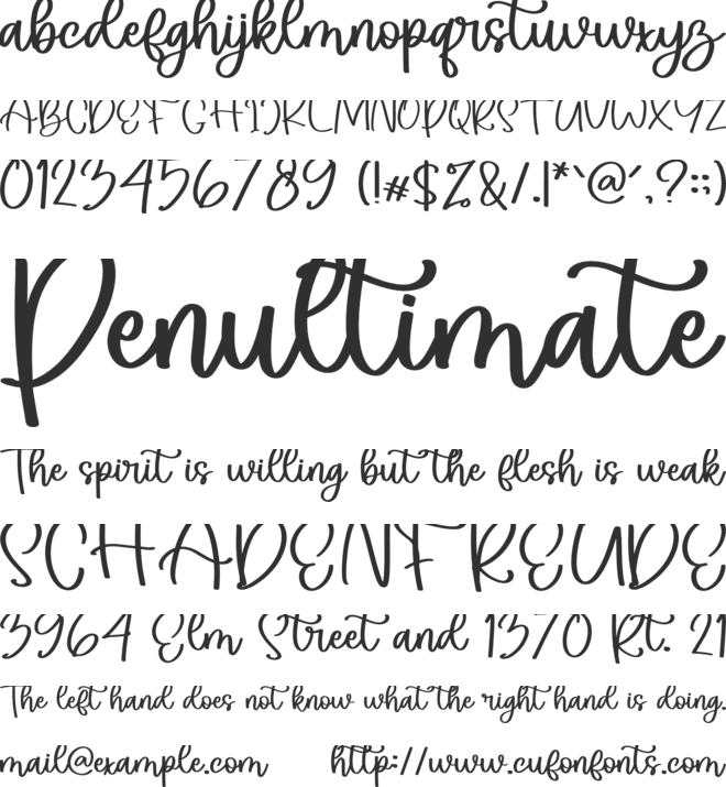Catalisya font preview