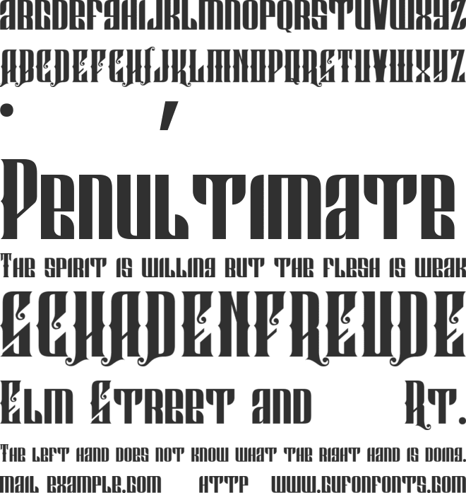 Aaksaraan Pipiktoriaan font preview