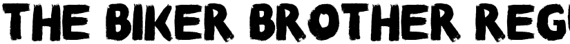 The Biker Brother font download